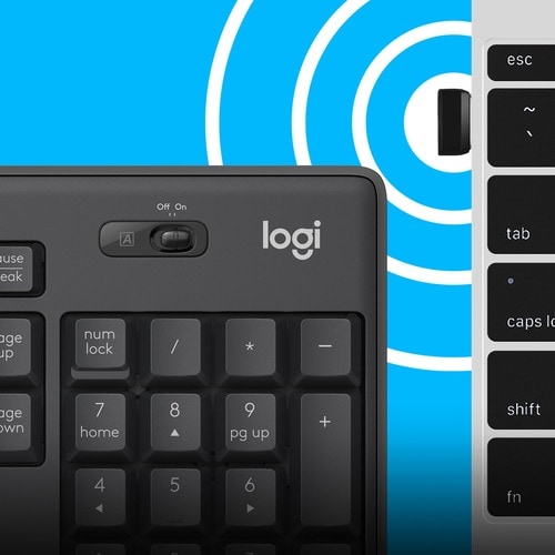 MK295 SILENT WL KEYBOARD MOUSE COMBO GRAPHITE