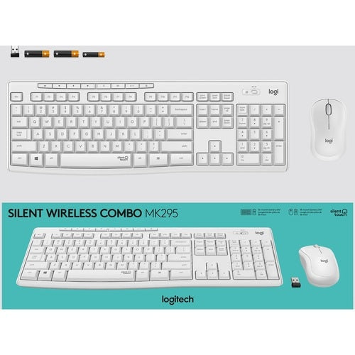 MK295 SILENT WL KEYBOARD MOUSE COMBO OFF-WHITE