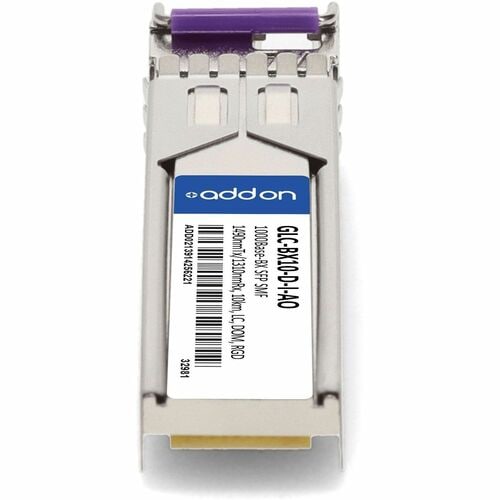 CISCO GLC-BX10-D-I COMP XCVR TAA 1G-BX 1490TX/1310NMRX -40-85C