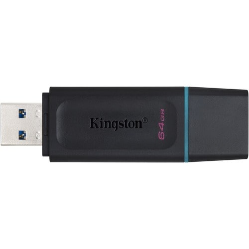 64GB USB3.2 GEN 1 DATATRAVELER EXODIA BLACK/TEAL