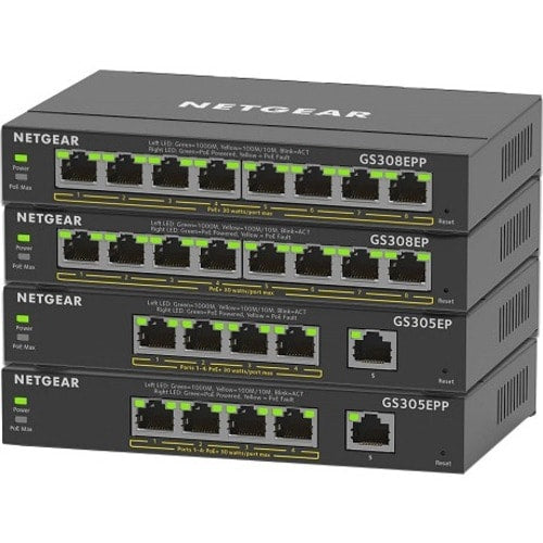 5PORT GB HP POE+ SMART PLUS