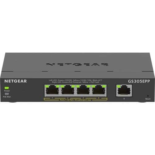 5PORT GB HP POE+ SMART PLUS