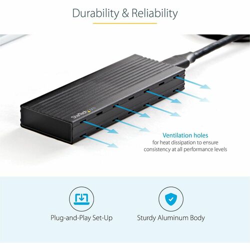 USB SATA M.2 NVME SSD ENCLOSURE USB C 3.1 PCIE SSD PORTABLE ADAPTER