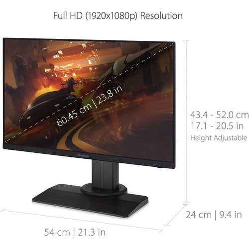 24IN 1MS 240HZ IPS GAMING MONITOR W/ AMD FREESYNC 1920X1080