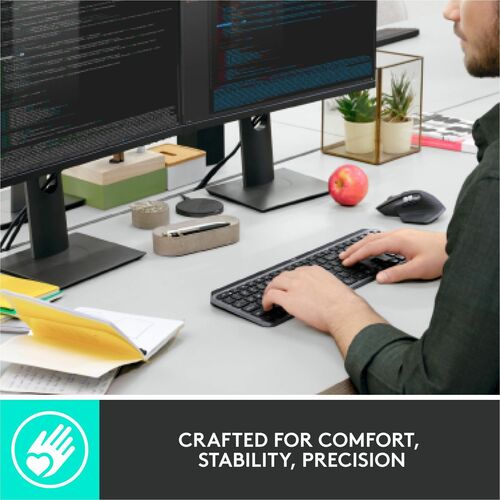 MX KEYS FOR BUSINESS GRAPHITE LOGI BOLT