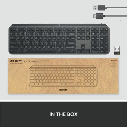 MX KEYS FOR BUSINESS GRAPHITE LOGI BOLT