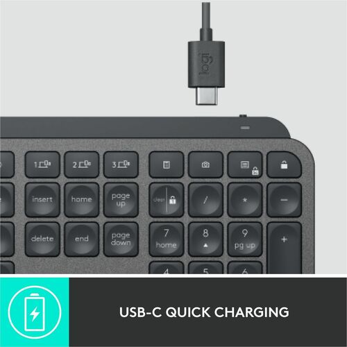 MX KEYS FOR BUSINESS GRAPHITE LOGI BOLT