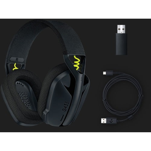 G435 WL GAMING HEADSET BLACK PC GAMING