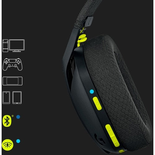 G435 WL GAMING HEADSET BLACK PC GAMING