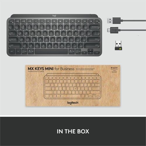 MX KEYS MINI FOR BUSINESS GRAPHITE LOGI BOLT