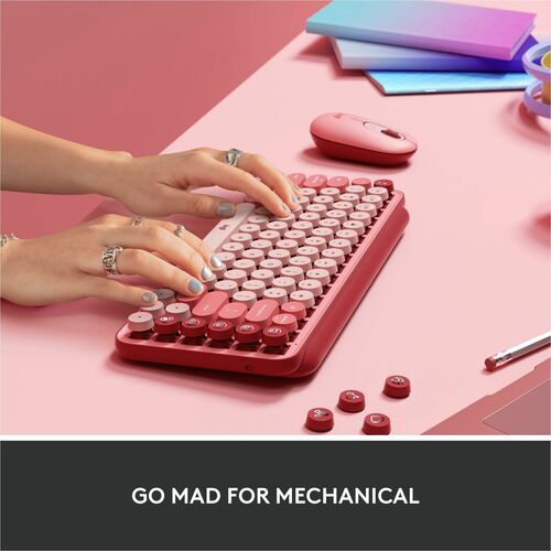 POP KEYS WL MECH KEYB HEARBREAKER ROSE WITH EMOJI KEYS