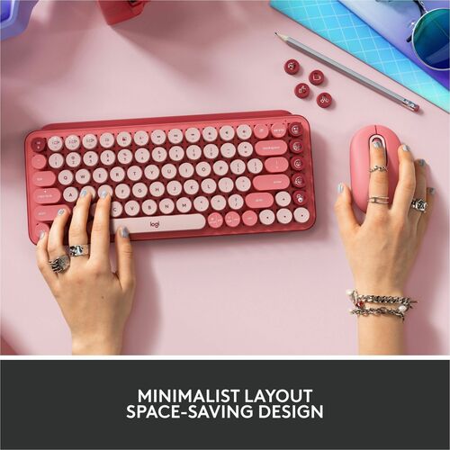POP KEYS WL MECH KEYB HEARBREAKER ROSE WITH EMOJI KEYS