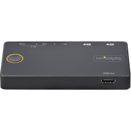 2 PORT USB C KVM SWITCH 4K USB A C HDMI HYBRID MINI KVM SWITCH