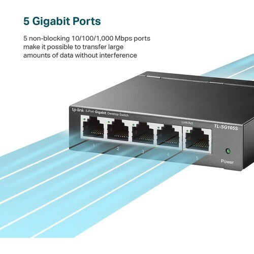 5-PORT GIGABIT DESKTOP SWITCH