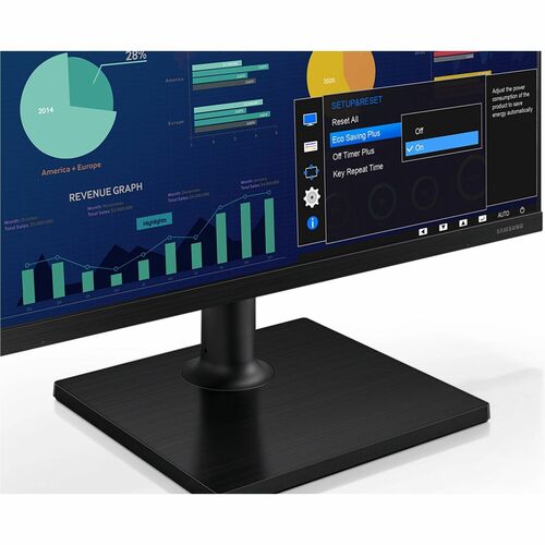 24IN IPS 1080P F24T454FQN HDMI DPUSB 75HZ 16:9 FUL ADJ STD 3YR TAA