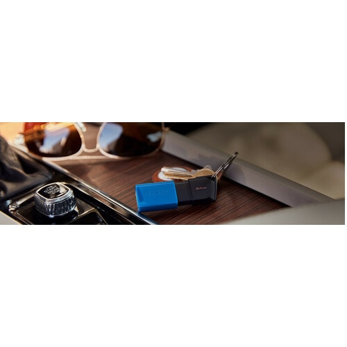 64GB USB3.2 GEN 1 DATATRAVELER EXODIA M BLACK+ BLUE