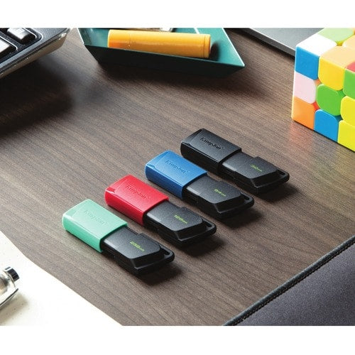 64GB USB3.2 GEN 1 DATATRAVELER EXODIA M BLACK+ BLUE