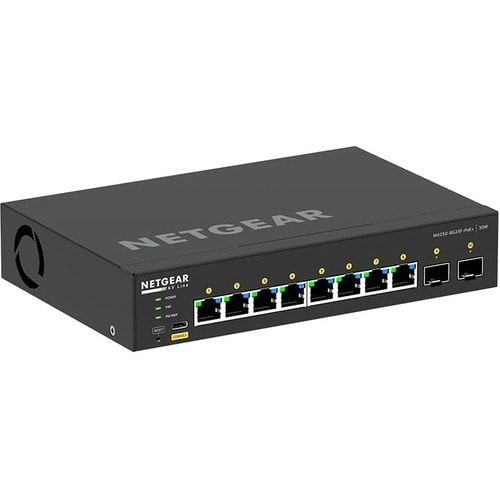 AV LINE M4250-8G2XF-POE+ FULLY MANAGED DESKTOP SWITCH