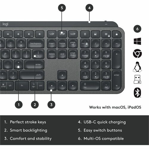 MX KEYS COMBO FOR BUS GEN 2 GRAPHITE - BROWN BOX