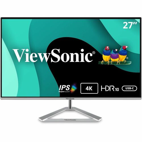 27 4K UHD THIN-BEZEL IPS MNTR W/ USB-C HDMI DP 3840 X 2160