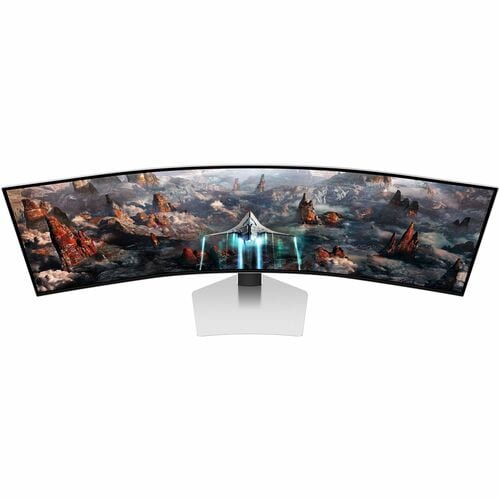 49IN CURVED 32:9 OLED FULLY ADJ STAND USB HUB SPKR FREESYNC 1YR TAA
