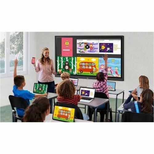 55IN 3840X2160 TOUCH UHD 4K 16/7 HDMI RGB SPKR WIFI RS232