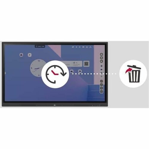 86IN 3840X2160 TOUCH UHD 4K 16/7 HDMI RGB SPKR WIFI RS232