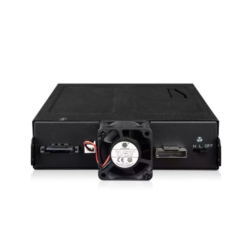 TOUGHARMOR MB105VP-B RUGGED 2 U.2/U.3 PCIE 4.0 MOBILE RACK 5.25