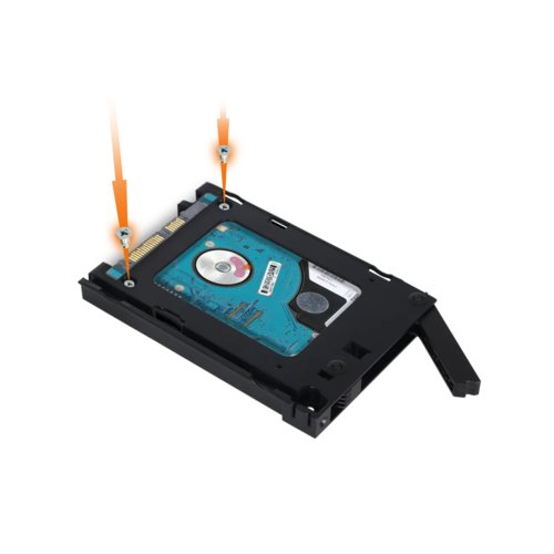 EXPRESSCAGE MB742SP-B 2X2.5 MOBILE RACK FOR EXT. 3.5BAY