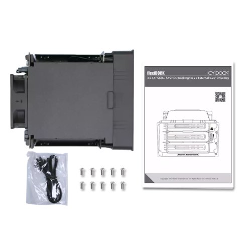 FLEXIDOCK 3BAY HARD DRIVE DOCKING ENCLOSURE 3.5-INCH