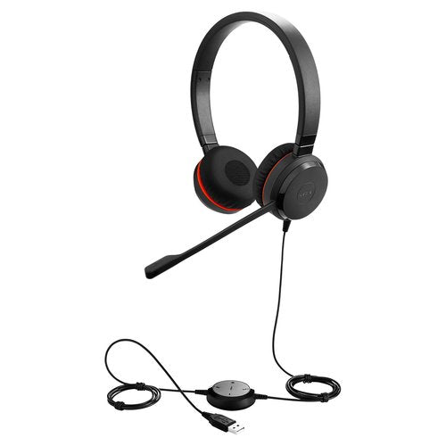 JABRA EVOLVE 20 SE STEREO UC LEATHERETTES