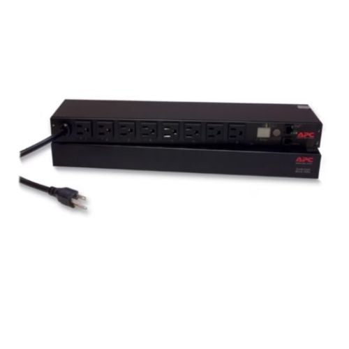 APC AP7900B NetShelter Switched Rack PDU – 1U, 15A, 100/120V, 1440W, 12 ft Cord