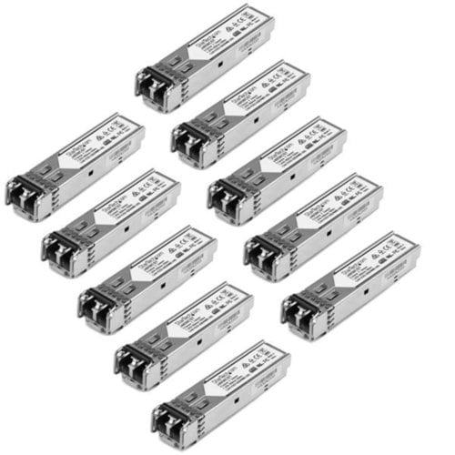 10 PACK HP J4858C HPE MM LC SFP MODULE 1G FIBER SFP TRANSCEIVER