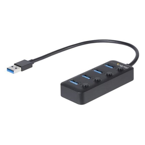 4 PORT USB 3.0 HUB MINI LAPTOP USB EXPANSION HUB - USB SPLITTER