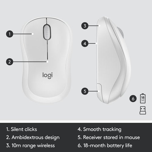 MK295 SILENT WL KEYBOARD MOUSE COMBO OFF-WHITE