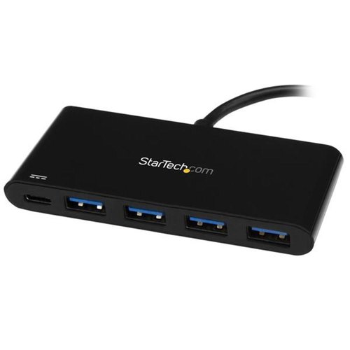 4 PORT USB C HUB 60W CHARGING EXPANSION HUB LAPTOP USBC DONGLE