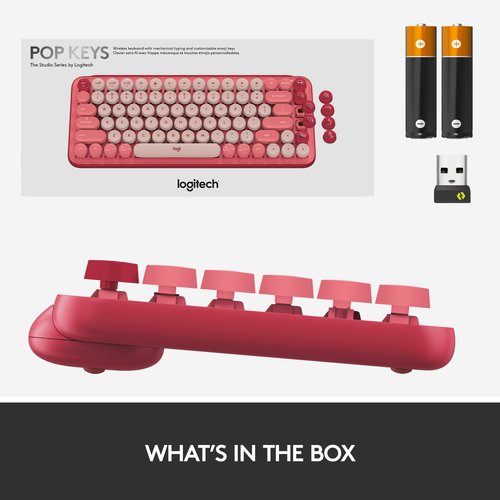 POP KEYS WL MECH KEYB HEARBREAKER ROSE WITH EMOJI KEYS