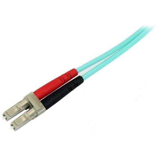 1M MULTIMODE FIBER OPTIC CABLE OM3 LC/LC 50/125 LSZH FIBER CABLE