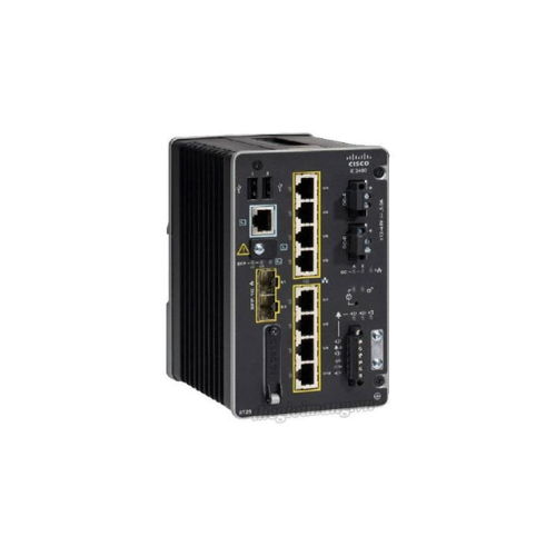 Cisco Catalyst IE-3400-8P2S-E — Rugged Industrial PoE Switch (8×GE + 2×SFP)