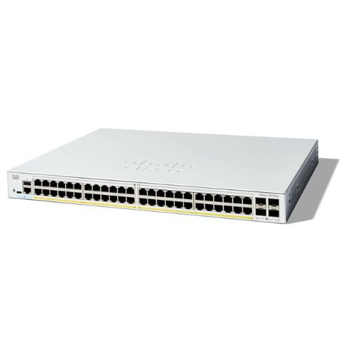 Cisco C1300-48FP-4X Catalyst 1300 Series 48-Port Full PoE+ Switch with 4 x 10G SFP+ Uplinks