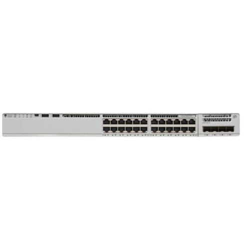 Cisco C9300-24S-E Catalyst 9300 Series 24-Port SFP Switch – L3 Managed, Stackable, Network Essentials, 1U Rack-Mountable