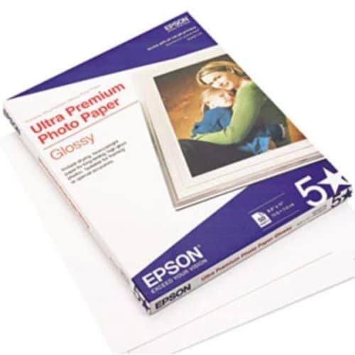 50-SHEET 8.5X11 GLOSSY ULTRA PREMIUM PHOTO PAPER