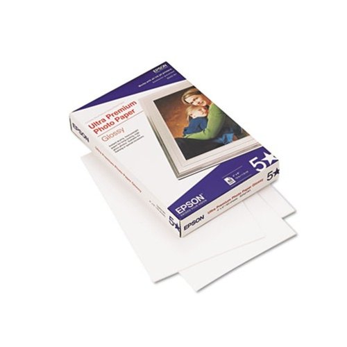 50-SHEET 8.5X11 GLOSSY ULTRA PREMIUM PHOTO PAPER