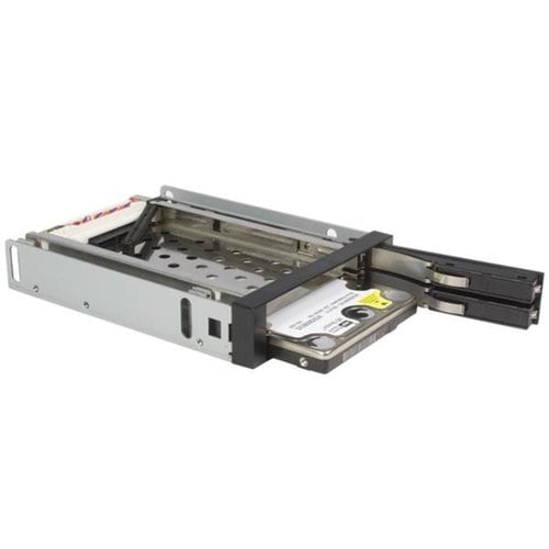 HARD DRIVE BAY MOBILE RACK DUAL 2.5IN SATA HDD SSD HOT SWAP