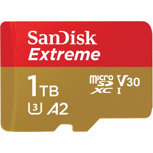 1TB EXTREME USD 190/130MB/S C10 UHS U3 V30 A2