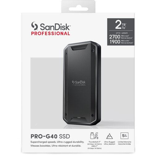 2TB PROFESSIONAL PRO-G40 EXTERNAL S