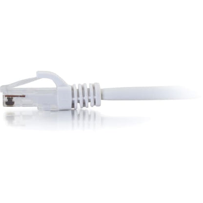 25FT CAT6 WHT SNAGLESS UTP CABLE