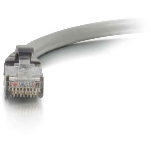 3FT CAT5E GRAY UTP PATCH CABLE MOLDED SNAGLESS
