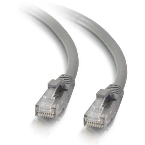 7FT CAT5E GRAY UTP PATCH CABLE MOLDED SNAGLESS