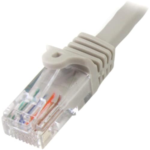 3FT GREY CAT5E CABLE SNAGLESS ETHERNET CABLE GIGABIT LAN RJ45